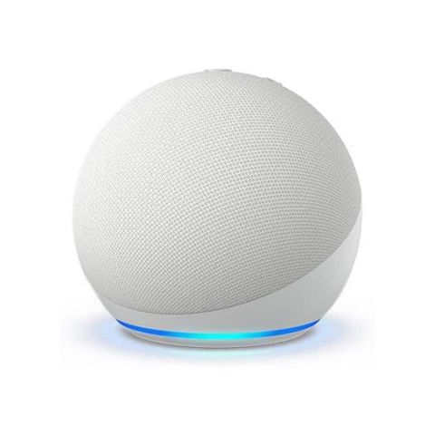 Parlante inteligente Amazon Echo Dot (5ta gen, 2022) con Alexa | Blanco glaciar