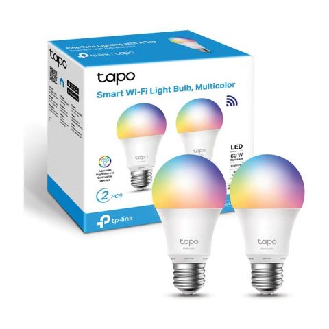 Bombilla LED multicolor Wi-Fi inteligente TP-Link Tapo L530E  Pack de 2 unidades