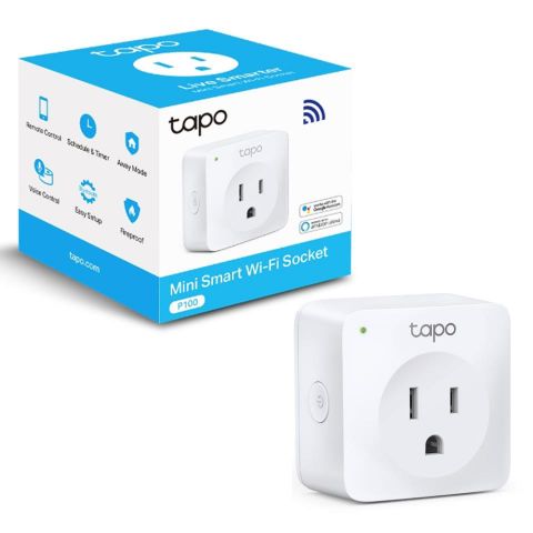 Enchufe Inteligente Wi-Fi Mini TP-Link Tapo P100 1-pack