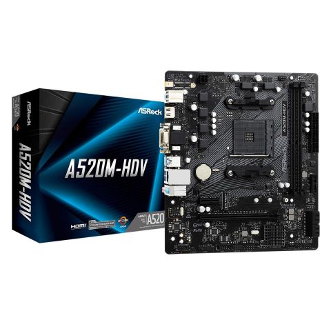 Motherboard Asrock A520M-HDV AMD DDR4