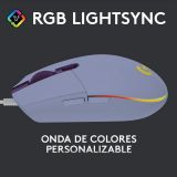 Mouse Logitech G203 RGB LIGHTSYNC Lila