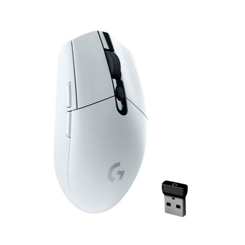 Mouse Logitech G305 Lightspeed Inalámbrico Blanco