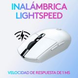 Mouse Logitech G305 Lightspeed Inalámbrico Blanco