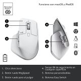 Mouse Logitech MX Master 3S Gris pálido inalámbrico
